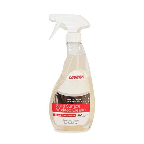 Solid surface worktop cleaner - surface,